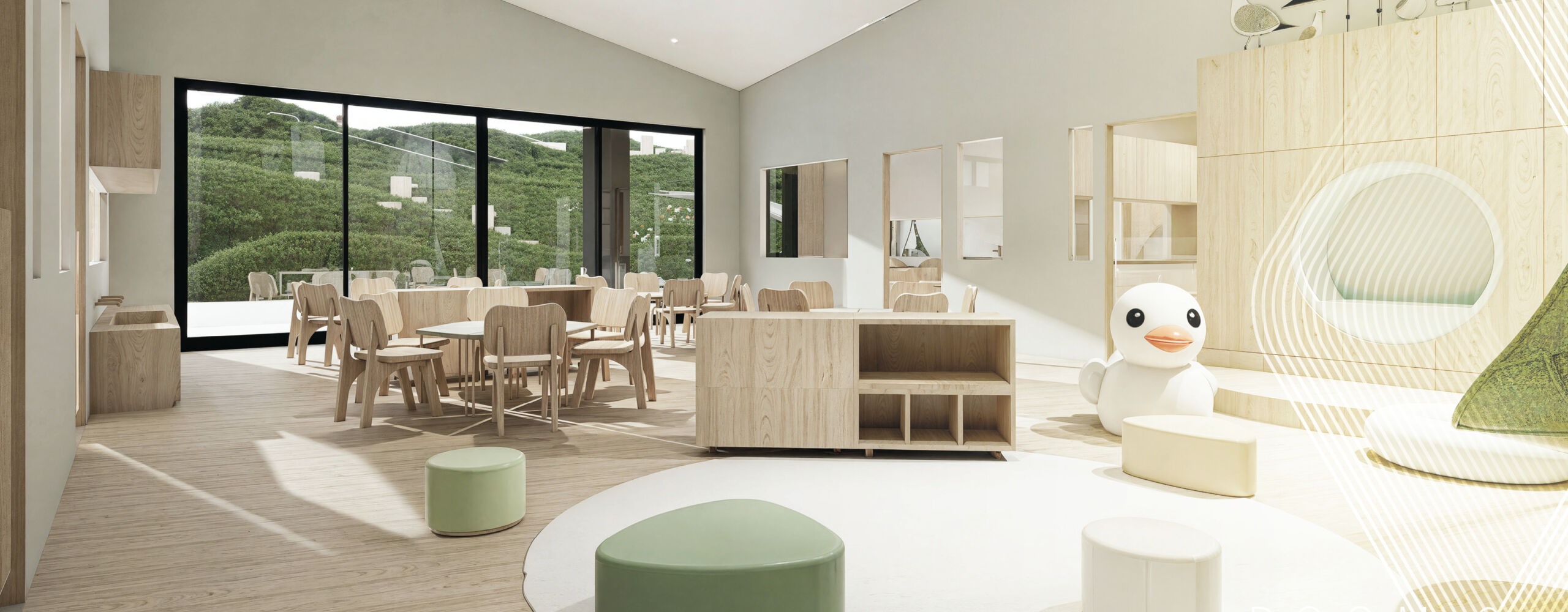 Image accompanying an article titled “How to Find the Right Site for a Childcare Centre” by Mollard Property Group. The image visually represents childcare site planning — showing elements such as a childcare centre building, playground, map or location pin, and parents with children — symbolising accessibility, design, and growth. The article explains key steps in choosing the ideal childcare site, including assessing demand, ensuring accessibility, understanding zoning regulations, evaluating site layout, analysing competition, and conducting financial feasibility studies, with expert guidance from Mollard Property Group.