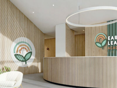 Childcare development consultants reviewing architectural plans for a purpose-built childcare centre, representing Mollard Property Group’s operationally focused leasing advantage.