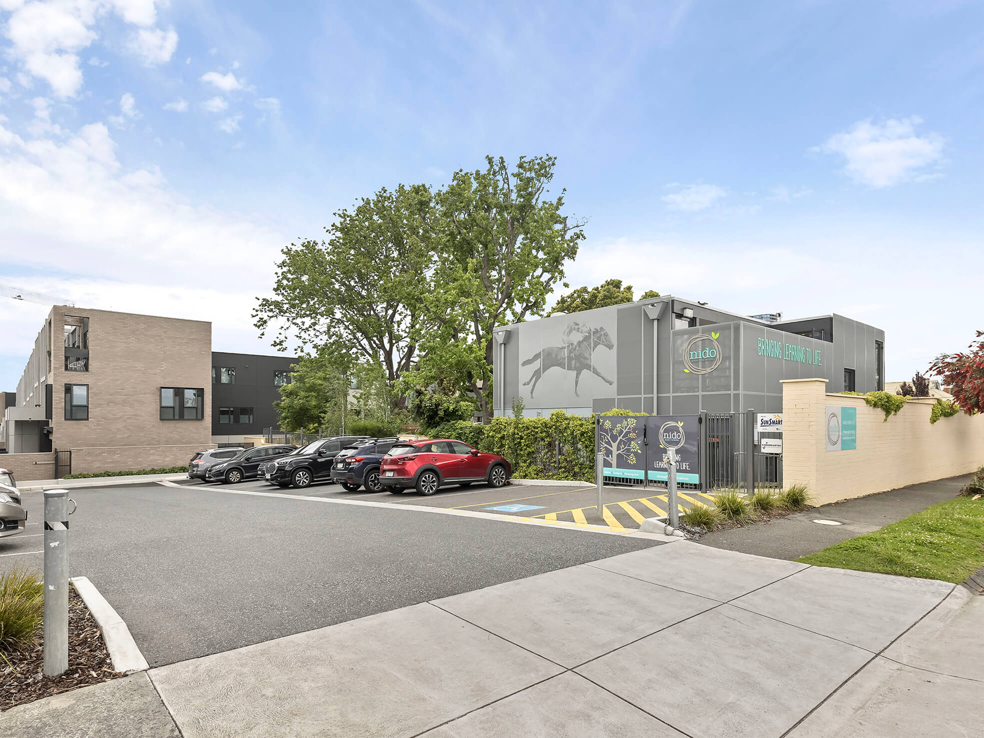 A completed Mollard Property Group development – heritage façade conversion at Moonee Ponds