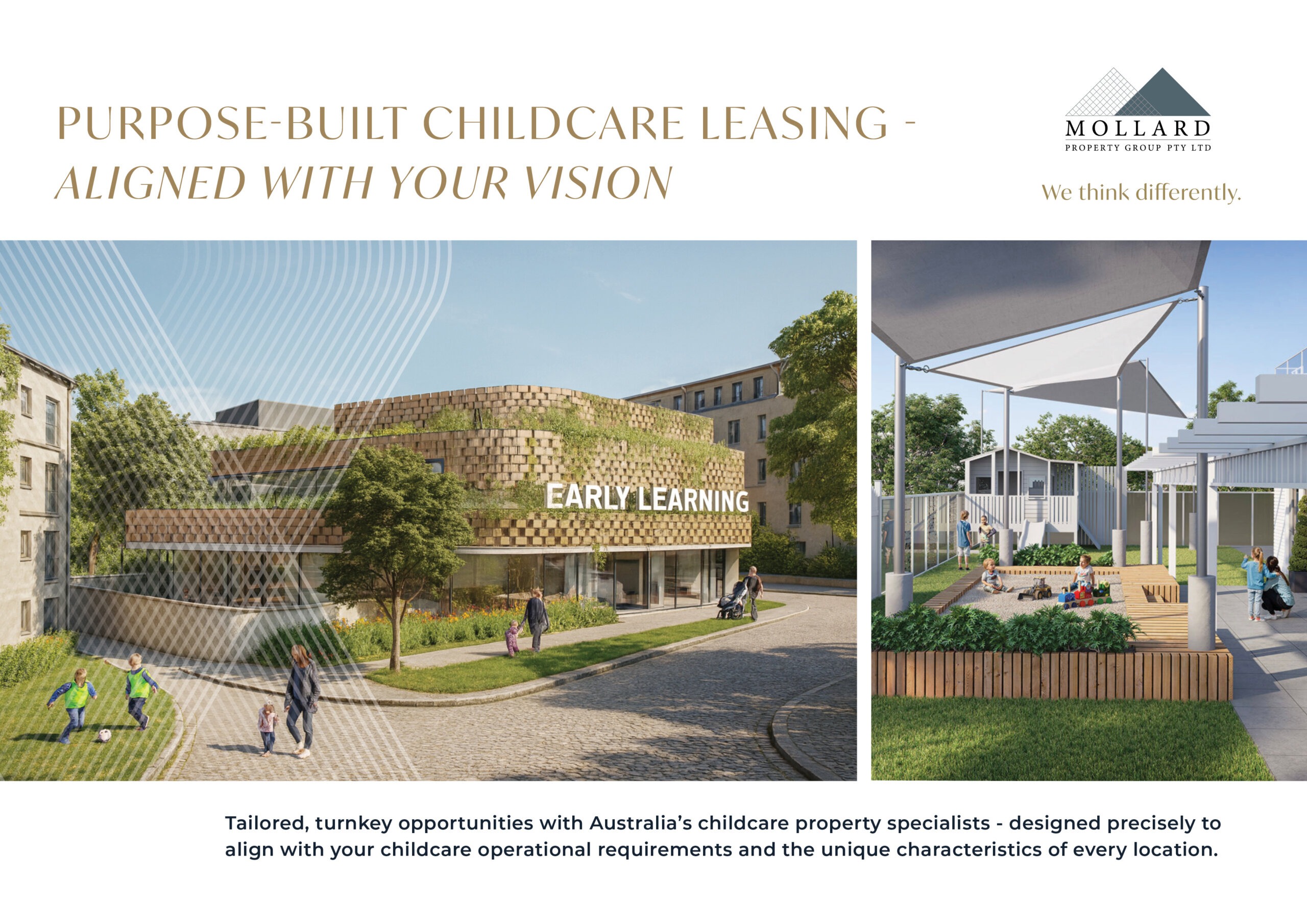 Childcare property leasing brochure