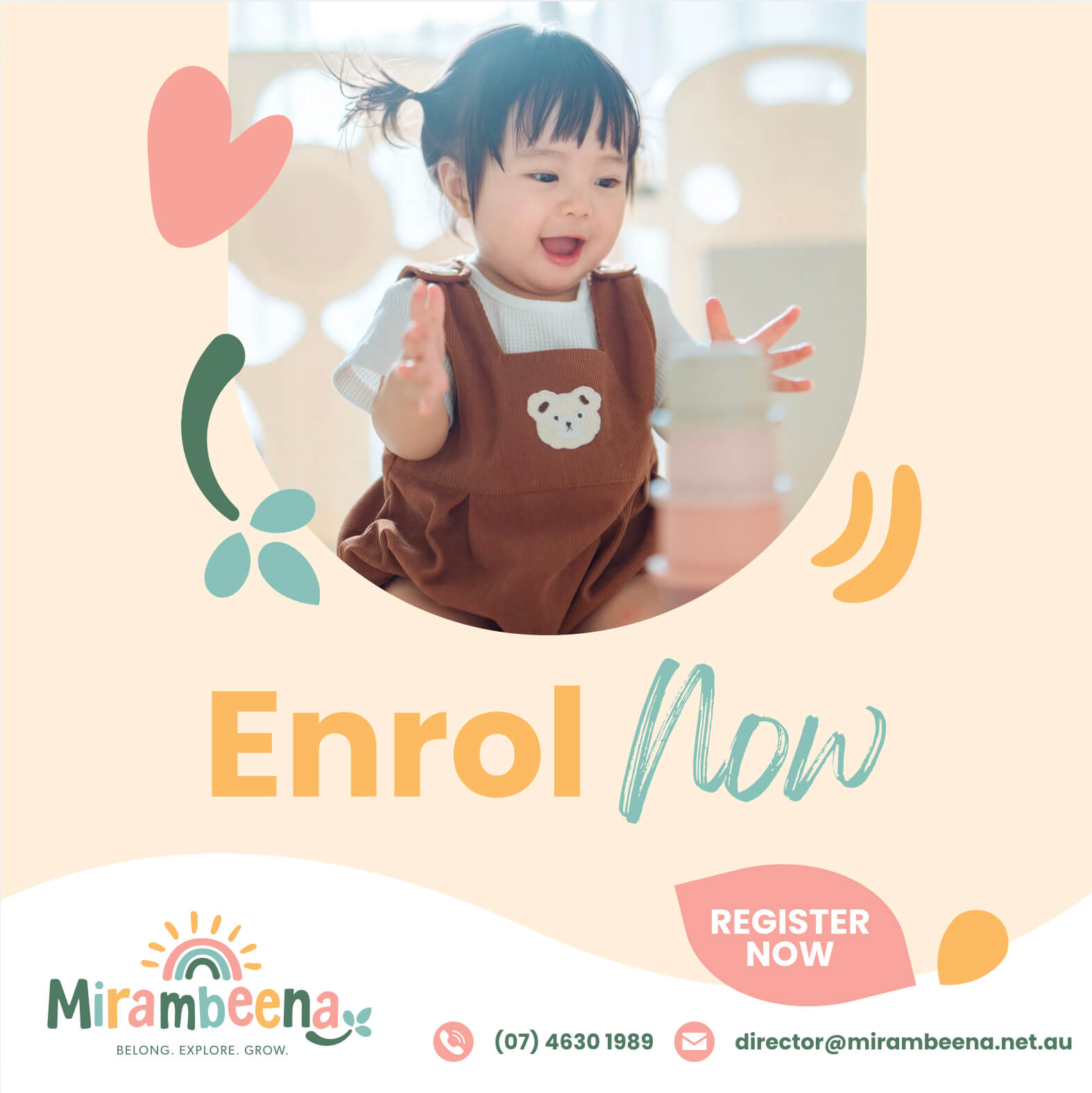 Mirambeena enrolment campaign artwork